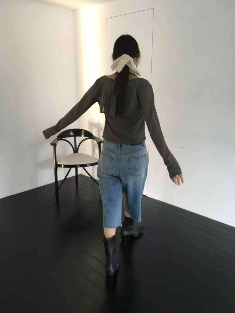 超级好看 慵懒感直接拉满的挂脖两件套