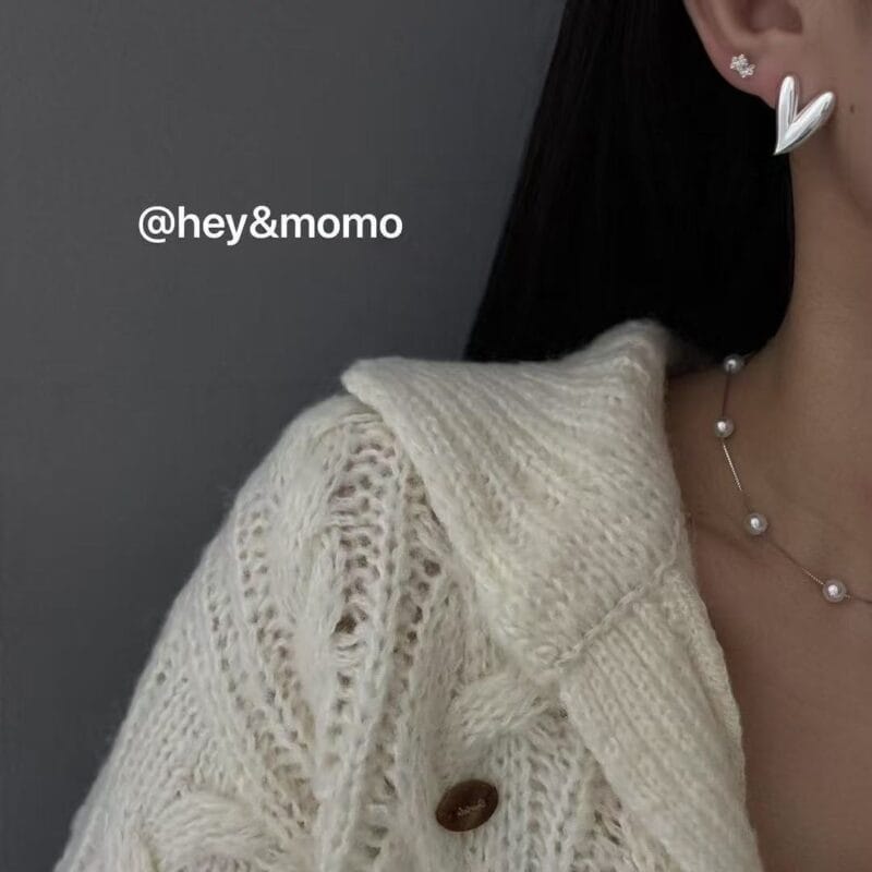 hey & momo 925 silver earrings