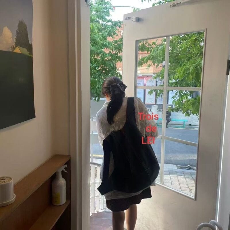 Trois de LEI 一秒变韩女 氛围感方形发圈