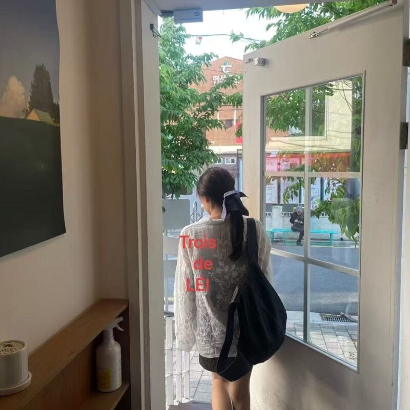 Trois de LEI 一秒变韩女 氛围感方形发圈