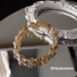 Hey & momo 招财黄发晶