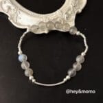 hey & momo 天然月光石手链