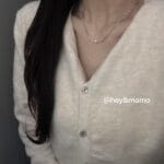 Hey & momo 清透小蓝珠 + 天然淡水珍珠 + 碎银