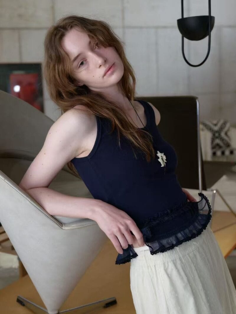 Love you so much 韩网爆款鸡蛋花重工项链