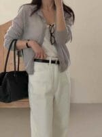 贯穿春夏秋的薄款羊毛小上衣  两色