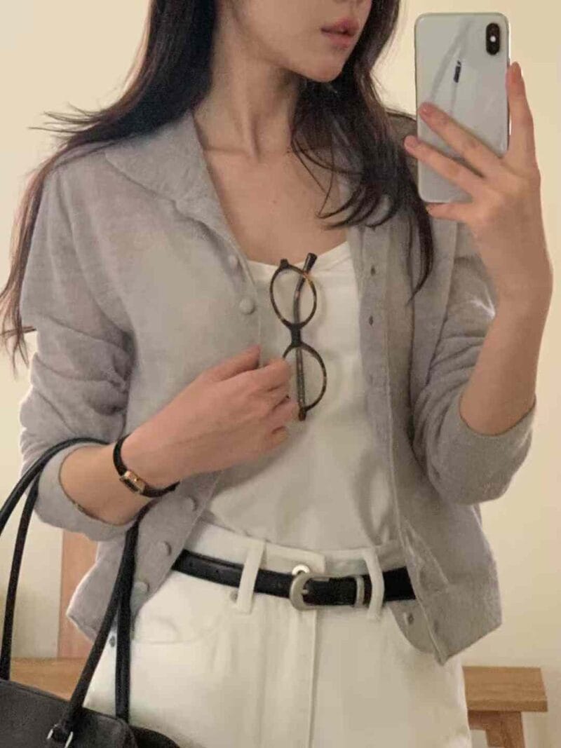 贯穿春夏秋的薄款羊毛小上衣  两色