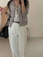 贯穿春夏秋的薄款羊毛小上衣  两色