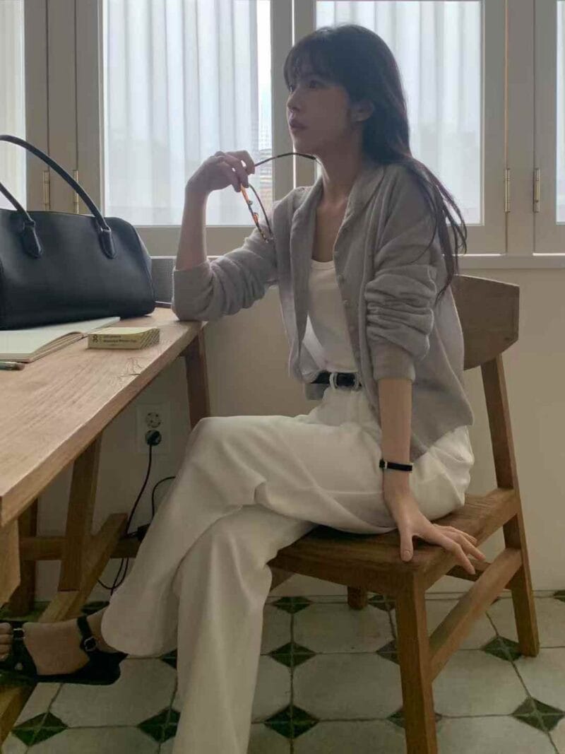 贯穿春夏秋的薄款羊毛小上衣  两色