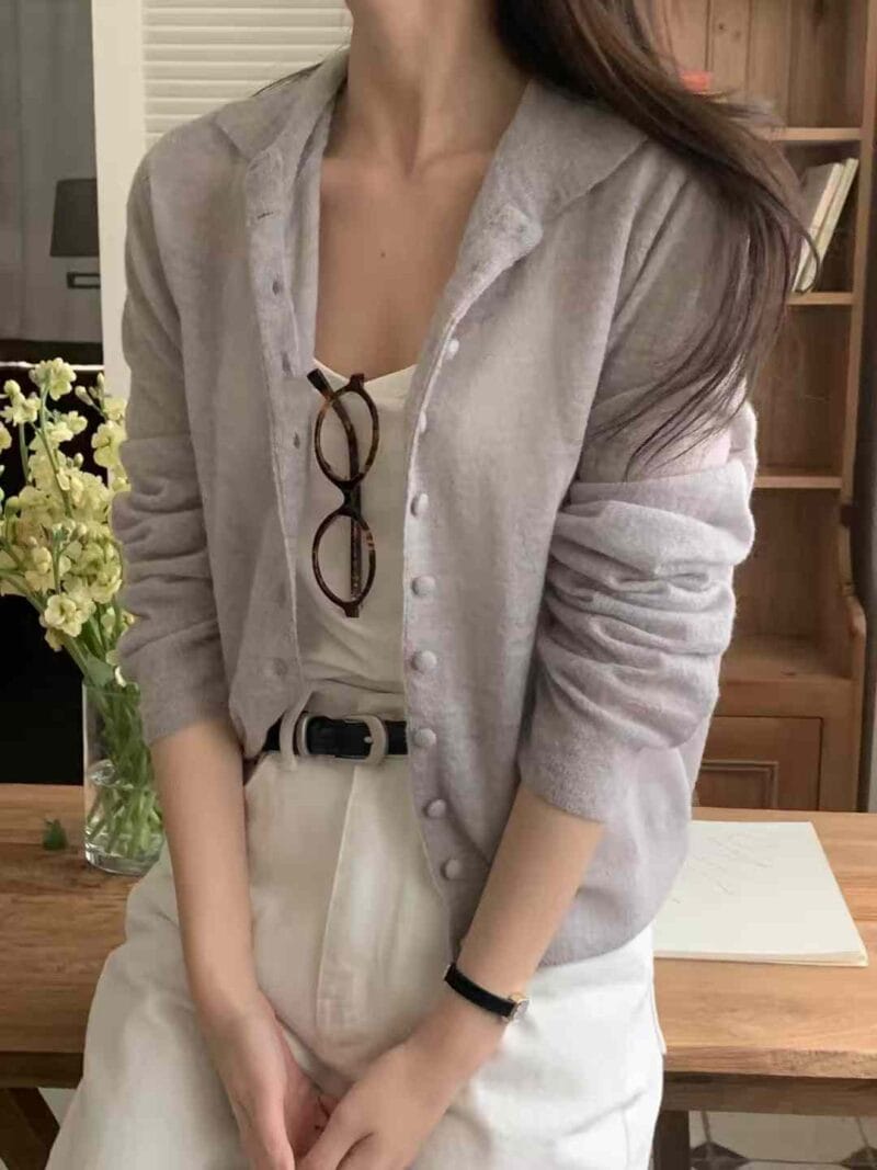 贯穿春夏秋的薄款羊毛小上衣  两色