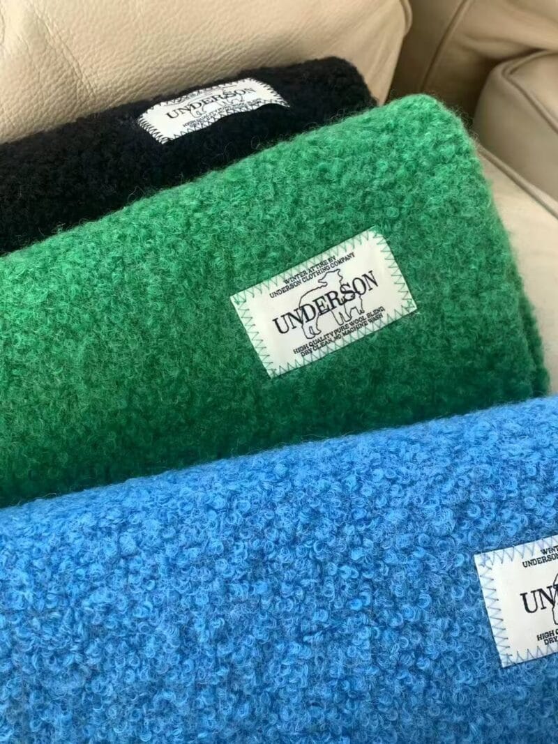 Underson 爆款羊羔毛围巾 冬日必备 wool 50%