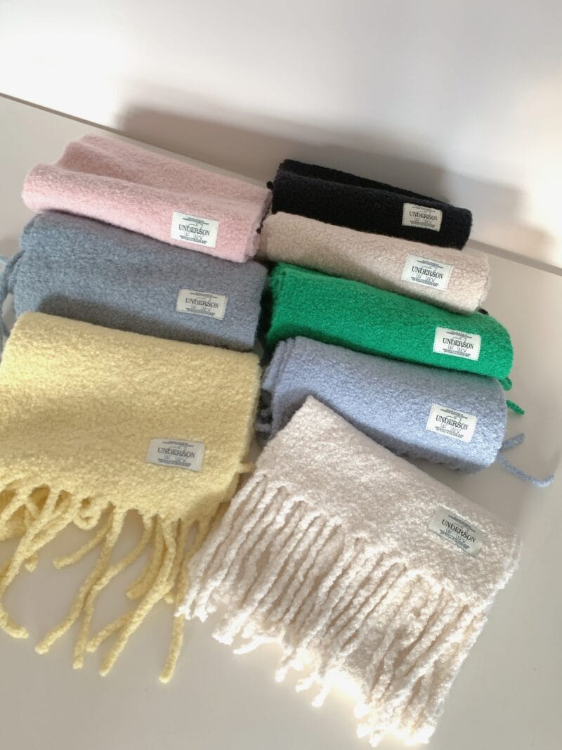 Underson 爆款羊羔毛围巾 冬日必备 wool 50%