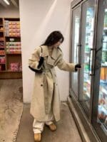 可以有很多种穿法的苏力羊驼毛大衣 气质拉满