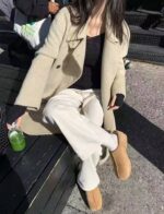 可以有很多种穿法的苏力羊驼毛大衣 气质拉满