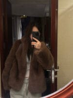 韩国ins超多博主上身的皮草 好绝啊！