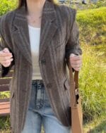 采用了英国皇室御用面料moon的西装 永恒的经典