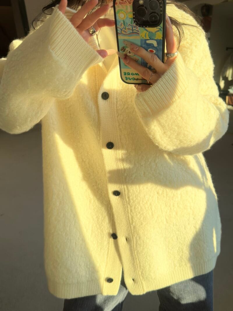 这才是白富美该穿的羊毛100%小羊羔