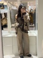 ins爆款豹纹毛衣 超级提气色