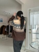 纯手工制作的毛衣 软乎乎的一点都不扎