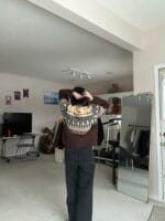 纯手工制作的毛衣 软乎乎的一点都不扎