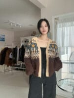 纯手工制作的毛衣 软乎乎的一点都不扎