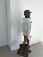 清冷感韩女加绒卫衣 太有慵懒感的氛围了 三个颜色