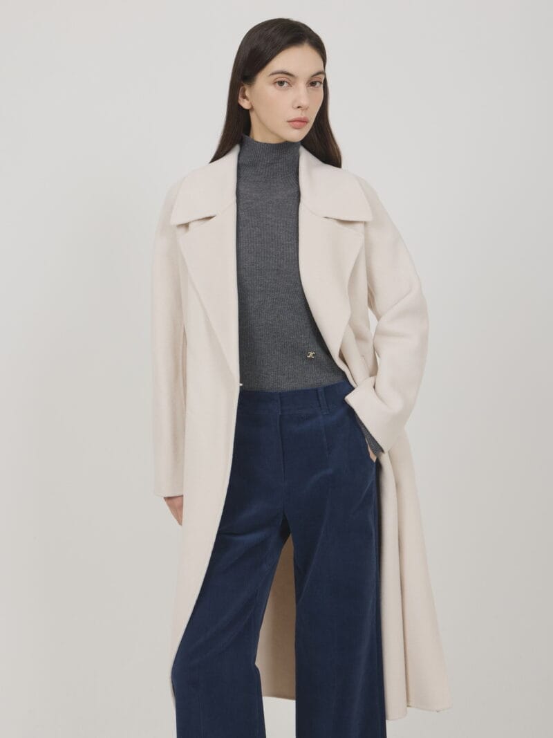 韩国超贵品牌的狐狸绒大衣！比普通大衣更厚实！富家千金感白月光 韩国售价900刀！