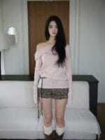 韩网大爆款的叠穿神器 单穿也美 两个颜色