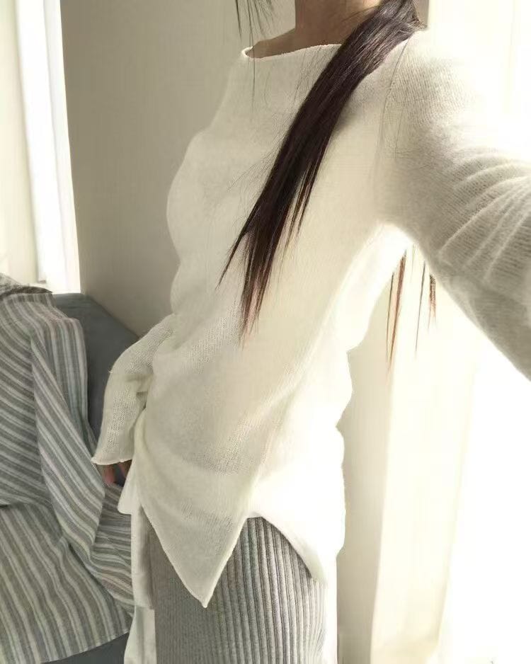 韩网大爆款的叠穿神器 单穿也美 两个颜色