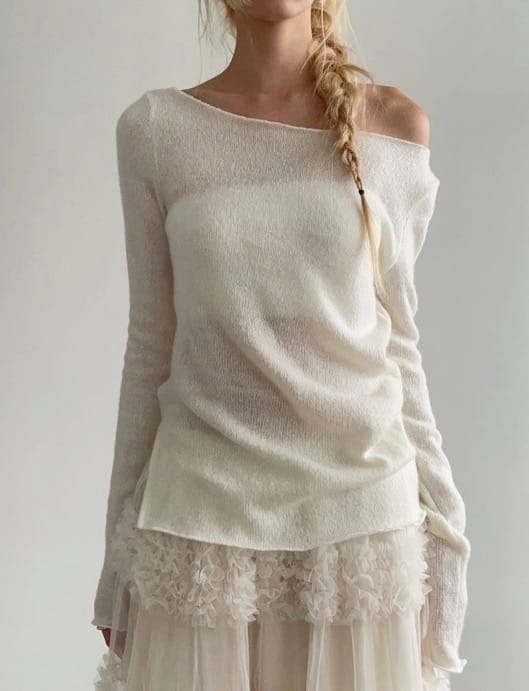 韩网大爆款的叠穿神器 单穿也美 两个颜色