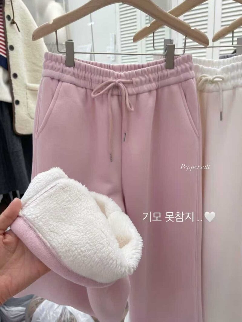 冬日里的保暖神器 超级无敌巨绒裤