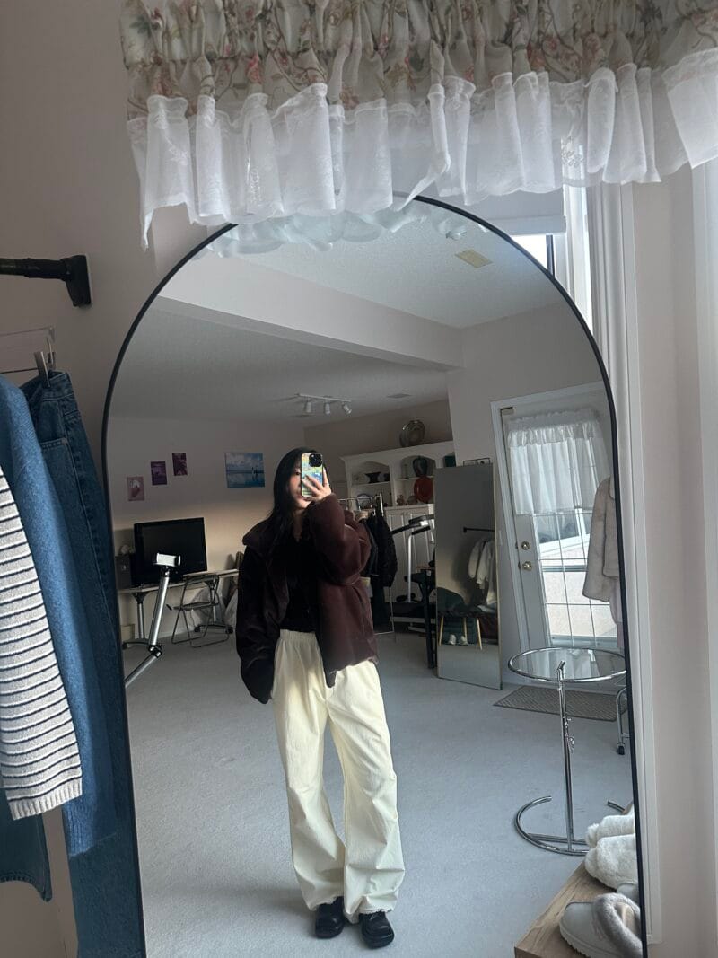 加绒版工装裤 松弛慵懒感满分