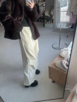 加绒版工装裤 松弛慵懒感满分