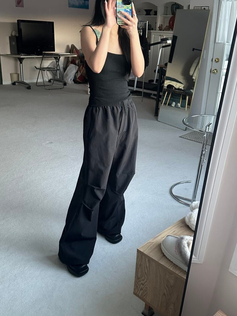 加绒版工装裤 松弛慵懒感满分