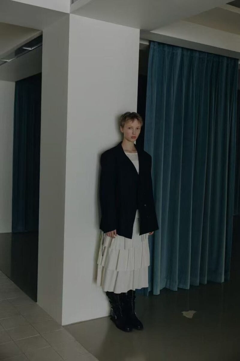 韩国爆款！搭配任何衣服都能穿出时髦层次感的不规则半身裙