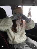 Oat and 韩国爆款碎花羊羔毛