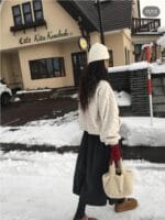 Oat and 韩国爆款碎花羊羔毛