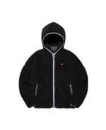 Cherry basic fleece hoodie jacket