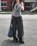 Cloudemotion 大V荡领上衣