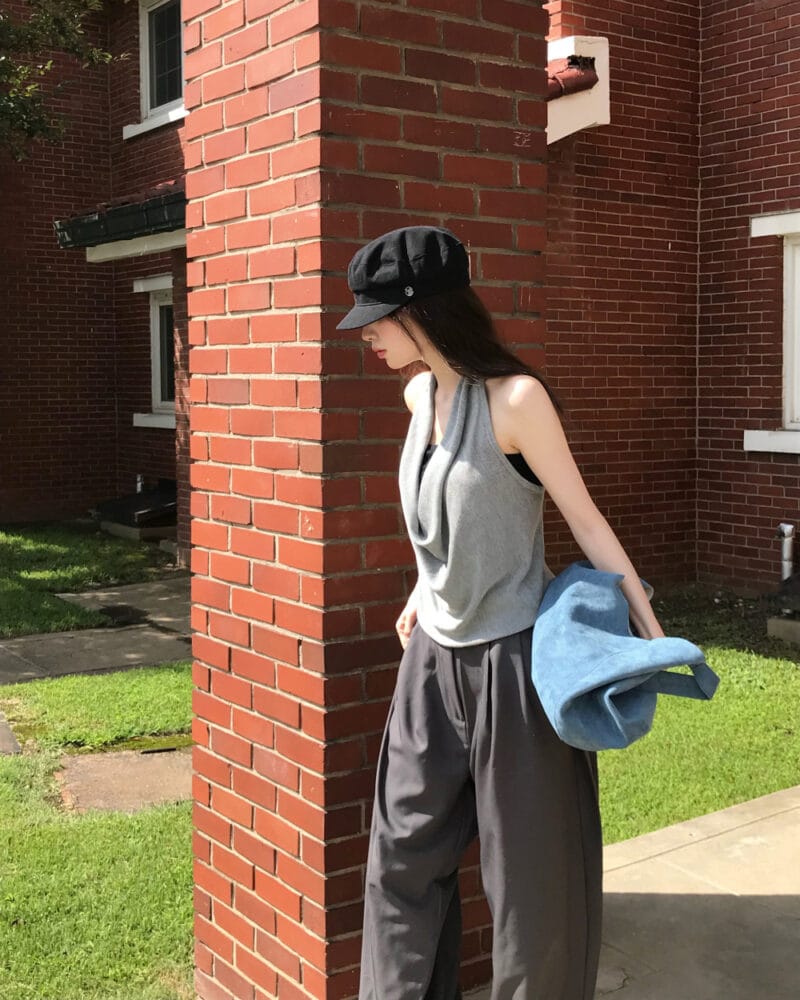 Cloudemotion 大V荡领上衣