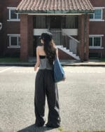 Cloudemotion 大V荡领上衣