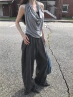 Cloudemotion 大V荡领上衣