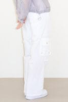 illigo Nylon String Cargo Banding Pants White (Izna Bang Ji-min wearing)