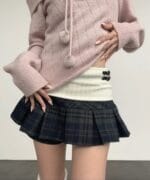 Forusring 4US BANDING MINI SKIRT (CHECK)