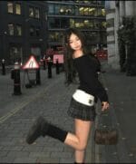 Forusring 4US BANDING MINI SKIRT (CHECK)