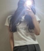 5OML Soml Logo Slim Crop T-shirt (White)