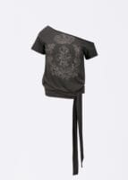 Sculptor Chateau Shithole Tie Tee - Charcoal