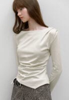 Atelier Nain LOND2 WAIST TUCK BLOUSE