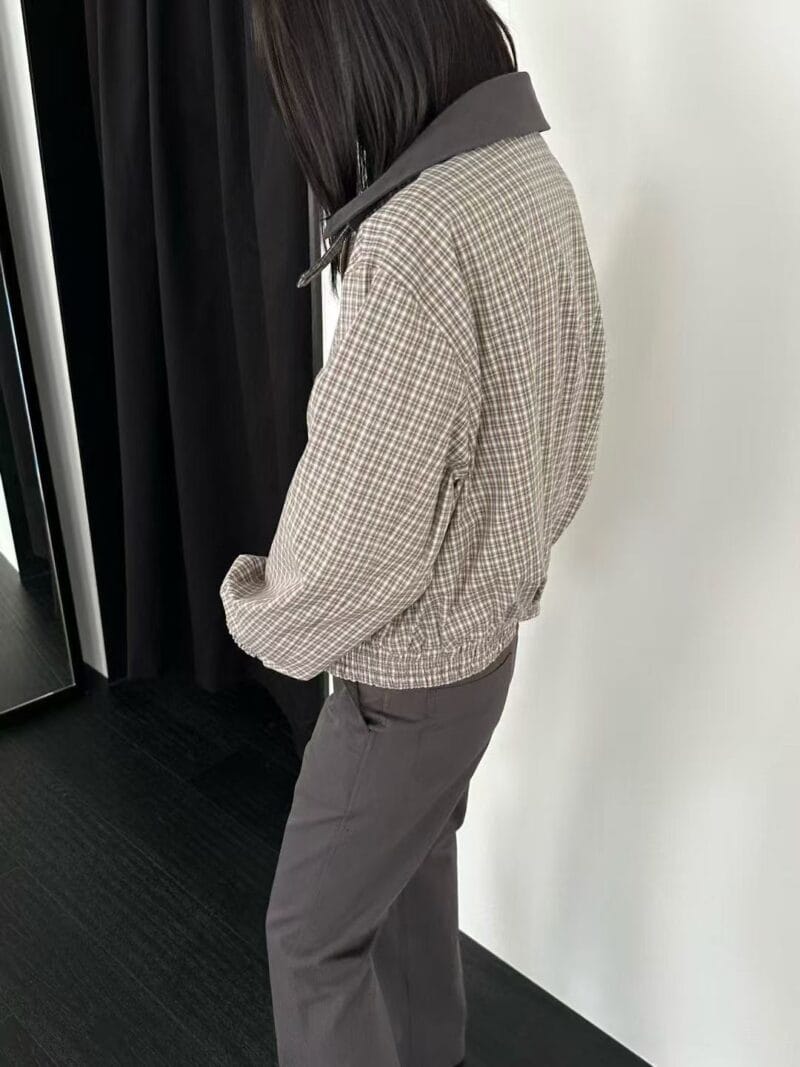 双面百搭短款夹克