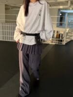 叠穿之神!!超百搭 很重工垂感超好 无敌显瘦的裙裤
