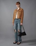 RAIVE  Sleek Small in Black - Cow leather
